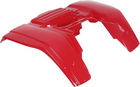 ALMULOO Red Rear Fender Kit Compatible with 1988-2000 Honda FOURTRAX TRX300 Plastic in Saudi Arabia