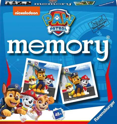 ألعاب Ravensburger Paw Patrol - لعبة ذاكرة صغيرة - لعبة أزواج الصور المتطابقة للأطفال من سن 3 سنوات فما فوق in Kuwait