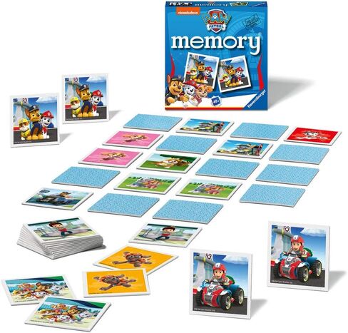 ألعاب Ravensburger Paw Patrol - لعبة ذاكرة صغيرة - لعبة أزواج الصور المتطابقة للأطفال من سن 3 سنوات فما فوق in Kuwait