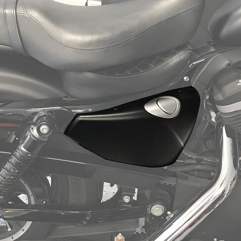 XMT-MOTO Right Side Fairing Battery Cover Fit For Harley Sportster 883 1200 2014-2022 Matte Black in Saudi Arabia