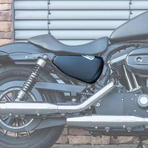 XMT-MOTO Right Side Fairing Battery Cover Fit For Harley Sportster 883 1200 2014-2022 Matte Black in Saudi Arabia