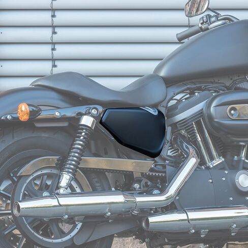 XMT-MOTO Right Side Fairing Battery Cover Fit For Harley Sportster 883 1200 2014-2022 Matte Black in Saudi Arabia