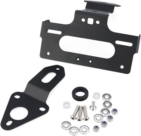 Xitomer Fender Eliminator Fit for Daytona 660 2024 2025 2026 Daytona 660 Tail Tidy Rear License Plate Holder with LED License Plate Light, Compatible with OEM Turn Signals in Kuwait