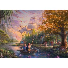 Schmidt | Thomas Kinkade: Disney Pocahontas Puzzle - 1000pc | Puzzle | Ages 12+ | 1 Players in Kuwait