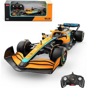 RASTAR 93300 1/18 Officially Licensed McLaren F1 MCL36 Racing RC Car Collectible Model with 2.4GHz Remote Control, Independent Suspension & DIY Labels for Play & Display - Ideal Gift for F1 Fans 6+ in Saudi Arabia
