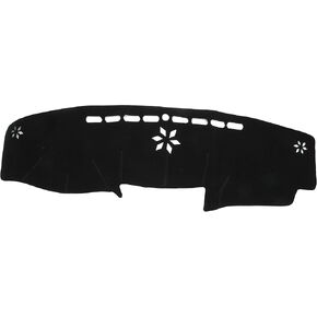 Dash Cover Kit Compatible for Lexus LS LS460 LS600H 2007-2012, Durable Polyester Black Center Console Dashboard Cover Pad Carpet in Saudi Arabia