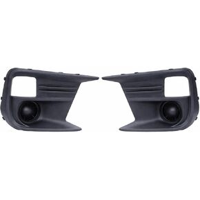 Left and Right Front Bumper Fog Light Covers Bezel Grill Set Replacement for Subaru WRX STI 2018-2021 57731VA360 57731VA370 in Saudi Arabia