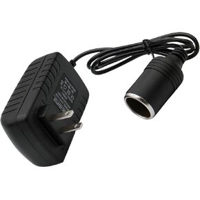 Car AC to DC Converter, 110-240V to 12V 2A Auto AC DC Converter Power Supply Adapter Transformer, 24W Car Cigarette Lighter Socket Adapter, for Most Cars (Black) in Kuwait