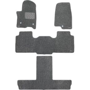 WENNEBIRD Superior Carpet Floor Mats for 2021-2026 Chevrolet Suburban 7 Seats (Not for 8 Seats), 0.6-Inch Ultra-Thick, Noise-Reducing, All-Weather Waterproof Anti-Slip – 4-Pc Set (Gray) in Kuwait