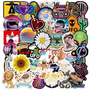 80 PCS Ocean Animal Stickers for Kids - Fish, Sea Creature, Ocean Themed, Vinyl Waterproof Cute Water Bottle Stickers for Kids Classroom, Party Favors Supplies in Saudi Arabia