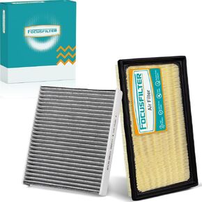 FOCUSFILTER 17801-F0020 87139-58010 OEM Grade Engine & Cabin Air Filter Set, for Toyota RAV4 Hybrid 2019-2025, Camry Hybrid 2018-2025, Highlander Hybrid 2020-2025, Sienna Venza 2021-2025 in Saudi Arabia