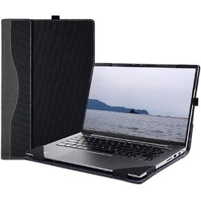 Laptop Case Cover for HP OmniBook 3/7/X 17-df dn dk dm dp dc dd de 17.3 inch Series,PU Leather Protective Sleeve Shell Bag with Pen Holder (Dark Gray) in Saudi Arabia