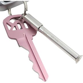 Mini Stainless Steel Keychain Pen – EDC Pocket Ballpoint Pen with 4 Ink Refills, Ultra-Compact Travel Pen for Everyday Carry in Kuwait