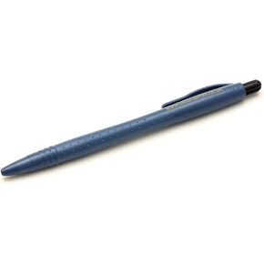 Metal Detectable X-Ray Visible Food Safe Economy Retractable Pen with Pocket Clip Blue Housing Black Ink Pack of 50 in Saudi Arabia