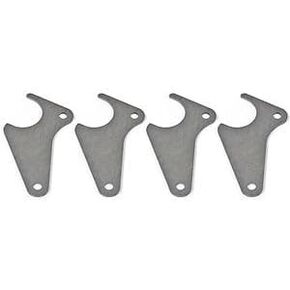 JEGS Ladder Bar Axle Housing Brackets | 4 Per Package | Made In USA | Fits 3 1/8 in. Diameter Axle Tubes | 3/16 in. Thick Mild Steel | 5/8 in. Mounting Holes in Saudi Arabia