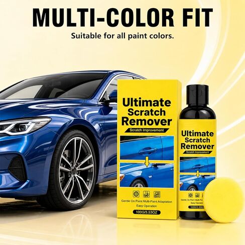 Nanopolix Scratch Remover，Car Scratch Remover Kit,Quick Fix Removal Paste for Deep Scratches,All Paint Colors Polishing Kit（2PCS） in Saudi Arabia
