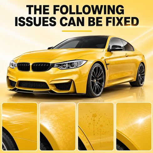 Nanopolix Scratch Remover，Car Scratch Remover Kit,Quick Fix Removal Paste for Deep Scratches,All Paint Colors Polishing Kit（2PCS） in Saudi Arabia