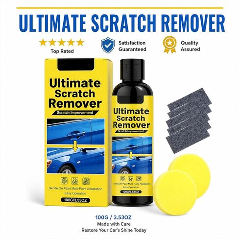 NanoPolix Scratch Remover (2set), 60-Second Surface Scratch Fix, Scratch Remover Cloth, Car Cloth Scratchs Removers, All Paint Colors Polishing Kit, Quick Repair Scratches and Restore Shine in Saudi Arabia