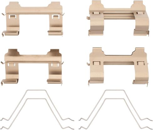 Dynamic Friction Company Front Disc Brake Hardware Kit 340-68008| Fits 2007-2008 INFINITI G35; 2008-2013 INFINITI G37; 2014-2015 INFINITI Q60 in Kuwait