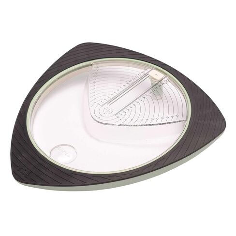 Vaessen Creative Circle Cutter, Paper, Cardstock, Photos, Foam Rubber, Cardboard, 2.5 15 cm, Mint Green in Saudi Arabia