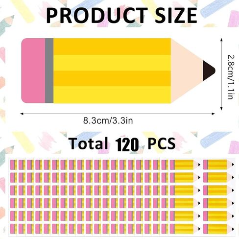 120PCS Pencil Name Tags - Waterproof Self-Adhesive Classroom Labels for Students & Teachers, Back to School Name Stickers for Desks, Notebooks, Books & Bulletin Boards, First Day of School Supplies in Saudi Arabia