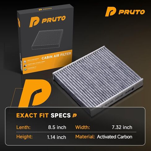 Easy AC & Heater Cabin Air Filter Compatible with 2016-2025 Toyota Camry Corolla Highlander RAV4 Prius Sienna, Lexus ES350 RX350, Subaru Crosstrek CX-9 w/Activated Carbon CF12157 in Saudi Arabia
