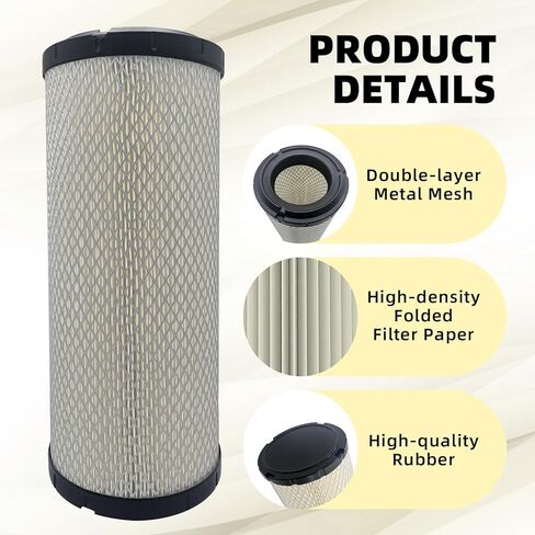715900422 Air Filter Compatible for 2017-2023 Can am Maverick X3 Max Turbo R RR Sport Commander 1000R XDS XRS XMR DPS, Replaces 707800855, DBA5225, P827653 (2 PCS) in Saudi Arabia