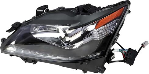 مصباح أمامي لجهاز العرض الجانبي للسائق من Nakkaa مع AFS متوافق مع GS350/GS450h 2013-2015 زينون للمصابيح الأمامية 8118530F80 LX2502161 in Kuwait