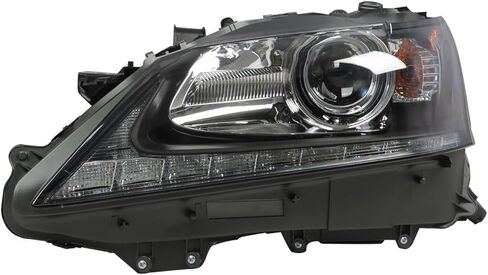 مصباح أمامي لجهاز العرض الجانبي للسائق من Nakkaa مع AFS متوافق مع GS350/GS450h 2013-2015 زينون للمصابيح الأمامية 8118530F80 LX2502161 in Kuwait