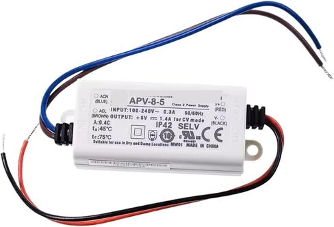 1pcs APV-8 Switching Power Supply APV-8 8W 5/12/24V Constant Voltage LED Lighting Display Driver APV-8-5 APV-8-12 APV-8-24(APV-8-12) in Saudi Arabia