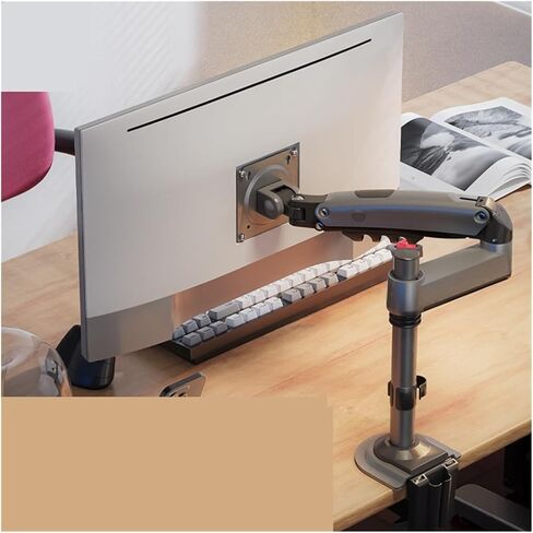 H100 Computer Monitor Stand arm Desktop Suspended Column Lifting Telescopic Bracket Shelf Increased Height 12KG Load-Bearing in Saudi Arabia