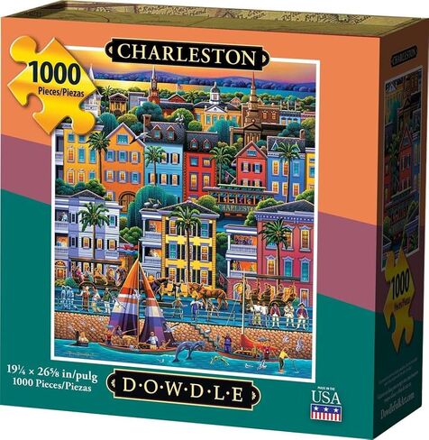 Dowdle Jigsaw Puzzle - Charleston - 1000 Piece in Kuwait