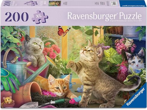 Ravensburger Feel Well & Puzzle: Cheeky Cats 200 Piece Puzzle for Adults in Kuwait