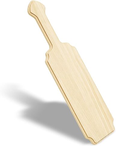 15 Inch Unfinished Wooden Paddle, Solid Pine Wood Greek Fraternity & Sorority Paddle, Smooth Blank Paddle Ideal for DIY Crafts, Painting, Arts, Home Decoration and Personalized Gifts in Saudi Arabia