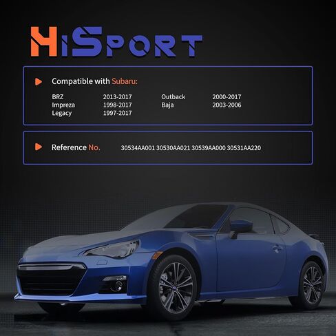 HiSport Clutch Release Fork & Boot & Springs - Compatible with Subaru BRZ 2013-2017 Impreza 1998-2017 Legacy 1997-2017 Outback 2000-2017 Baja 2003-2006 - Replacement for 30534AA001 in Kuwait