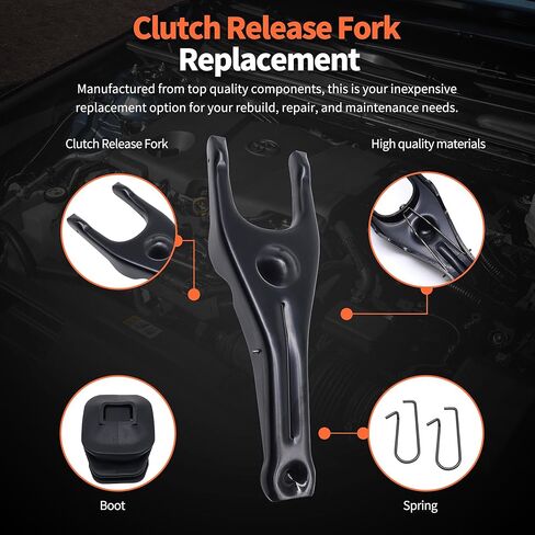 HiSport Clutch Release Fork & Boot & Springs - Compatible with Subaru BRZ 2013-2017 Impreza 1998-2017 Legacy 1997-2017 Outback 2000-2017 Baja 2003-2006 - Replacement for 30534AA001 in Kuwait