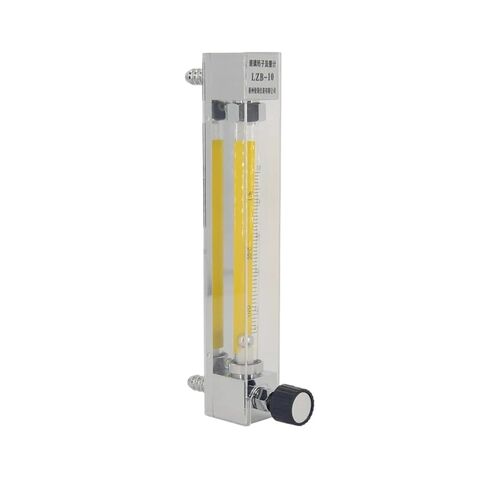 LZB -6F,All Stainless Steel Glass rotameter Flow Meter with Control Valve for Liquid and Gas. conectrator,it can Adjust Flow(2.5-25LPH for Liquid) in Kuwait