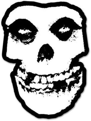 Misfits Skull Danzig Vynil Car Sticker Decal - Select Size in Saudi Arabia