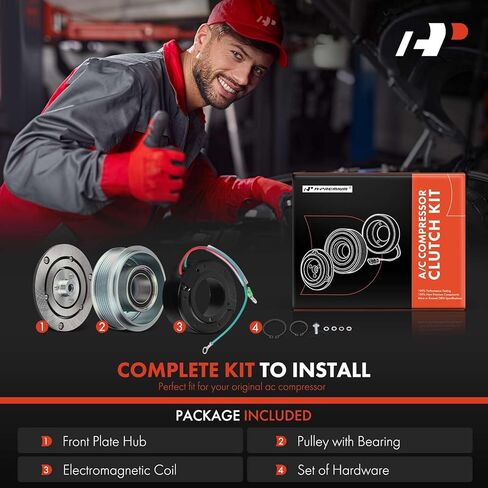 A-Premium Air Conditioner AC Compressor Clutch Kit Compatible with Honda CR-V CRV 2015-2016 & Acura ILX 2016-2022 in Kuwait