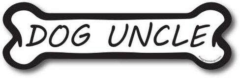 ملصق مغناطيسي Magnet Me Up Uncle Dog Bone، مقاس 2 × 7 بوصة، مغناطيس سيارات شديد التحمل لسيارة شاحنة الدفع الرباعي in Kuwait
