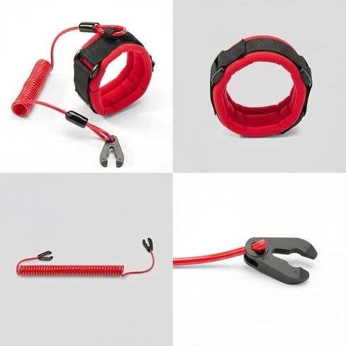 Boat Kill Switch Wrist Strap Compatible with Yamaha WaveRunner, Adjustable Floating Wrist Strap Switch Lanyard Jet Ski Key Wristband Boats Marine Motorboats Jet Ski Accessories in Saudi Arabia