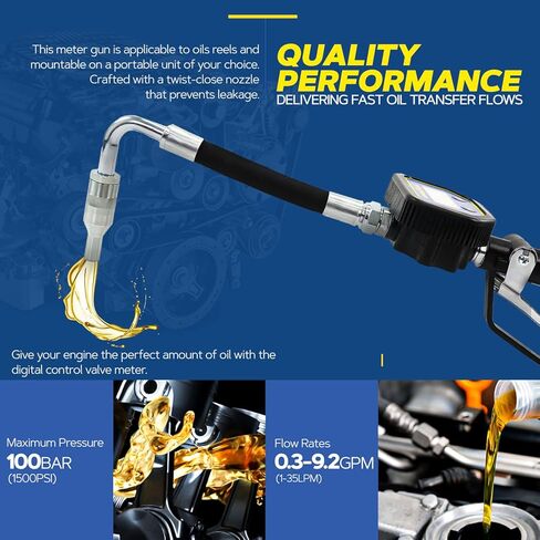 Goodyear Digital Oil Control Valve, Aluminum Body, LCD Display, Shockproof, Waterproof, Multi-Unit Measurement in Saudi Arabia