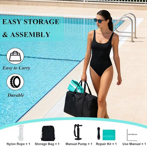 Inflatable Pool Float Chair for Lake Floating Pool Chairs Heavy Duty Floating Chair Lake Floats for Adults Pool Chair Floats Pool River in Saudi Arabia