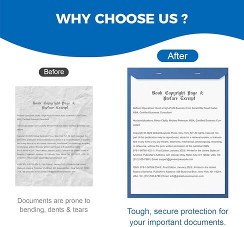 150 Pack Manuscript Covers, Letter-Size Report Covers, Top-Bound Document Folders, 0.23mm / 180gsm Blue Paper Covers for Filing, Organizing & Presentations in Saudi Arabia