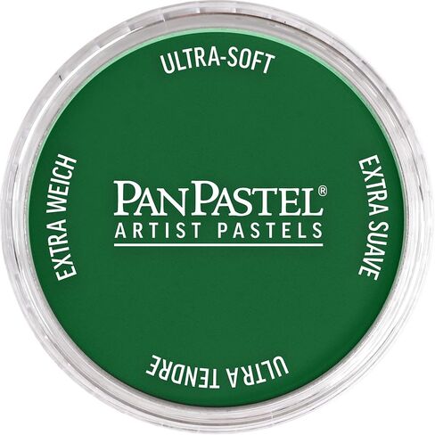 PanPastel Artist Pastels by GOLDEN, Blue Green Shade, 2.44" / 62mm Pan Diameter, Professional Artist Pastels, Unique Pan Format (cake-like) in Kuwait