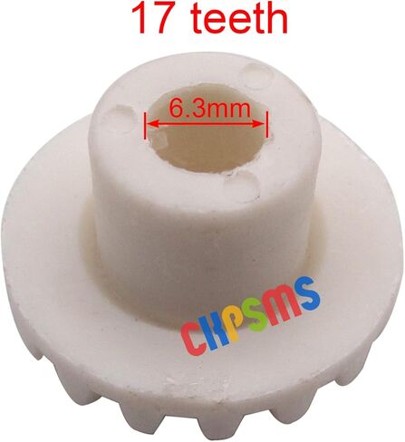 CKPSMS Brand -1PCS Drive Shaft Bevel Gear #422395 Compatible with/Replacement for Singer Brand 6100,8100,8200,8500,8600,9600,9618 in Kuwait