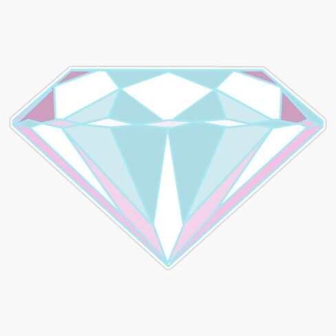 Light Diamond Vinyl Sticker Waterproof Decal Laptop Wall Window Bumper Sticker 5" in Saudi Arabia