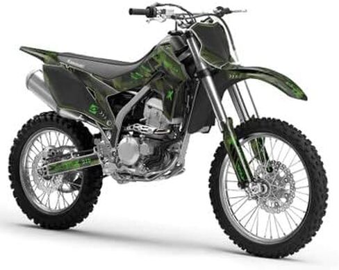 2020-2024 KLX 230 R APACHE Grey Senge Graphics Base Kit Compatible with Kawasaki in Saudi Arabia