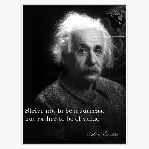 MAGNET quotes from the great thinker, motivation, words Magnet Vinyl Magnetic Sticker Size 5" in Kuwait