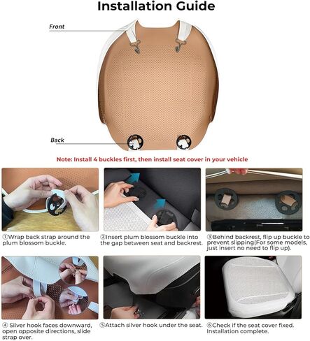 3 Packs Nappa Leather Front & Rear Seat Covers for Tesla Model Y/3 Highland/Juniper 2025 2026 Interior Accessories, Breathable All-Season Non-Slip Bottom Seat Protectors Cushion (Black) in Saudi Arabia